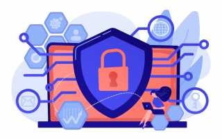 Illustration of a digital security shield with a padlock on a laptop screen, symbolising secure customer communications and data protection.